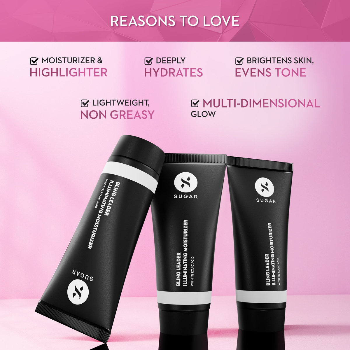 Bling Leader Illuminating Moisturizer with 1% Kojic Acid