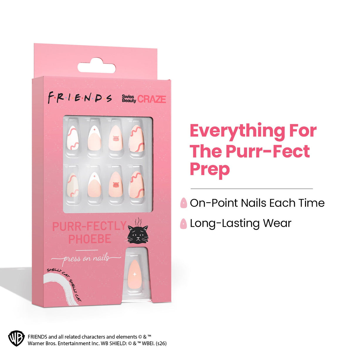 Craze Purr-Fectly Phoebe Press On Nails