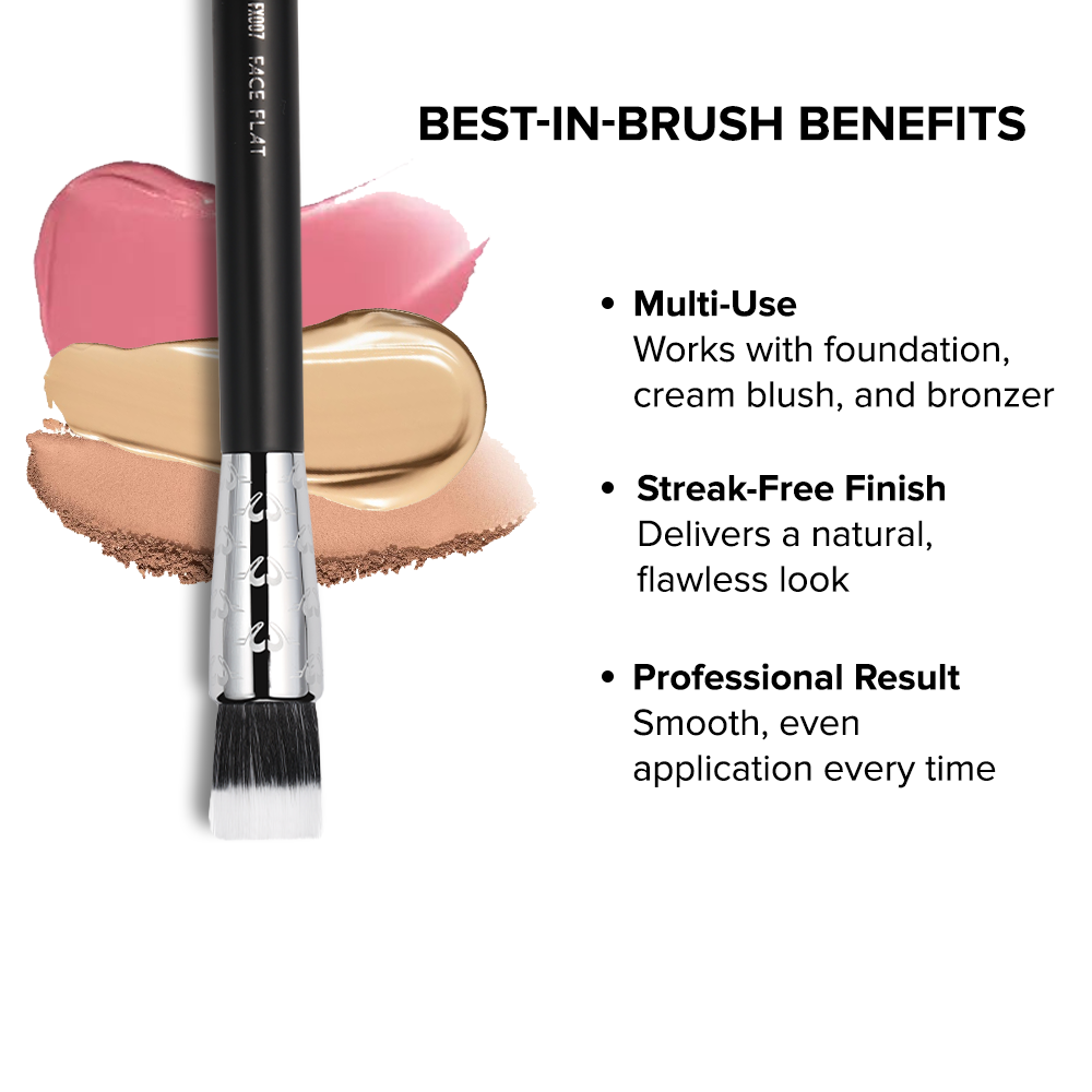 Academic Face Flat Brush - FX007
