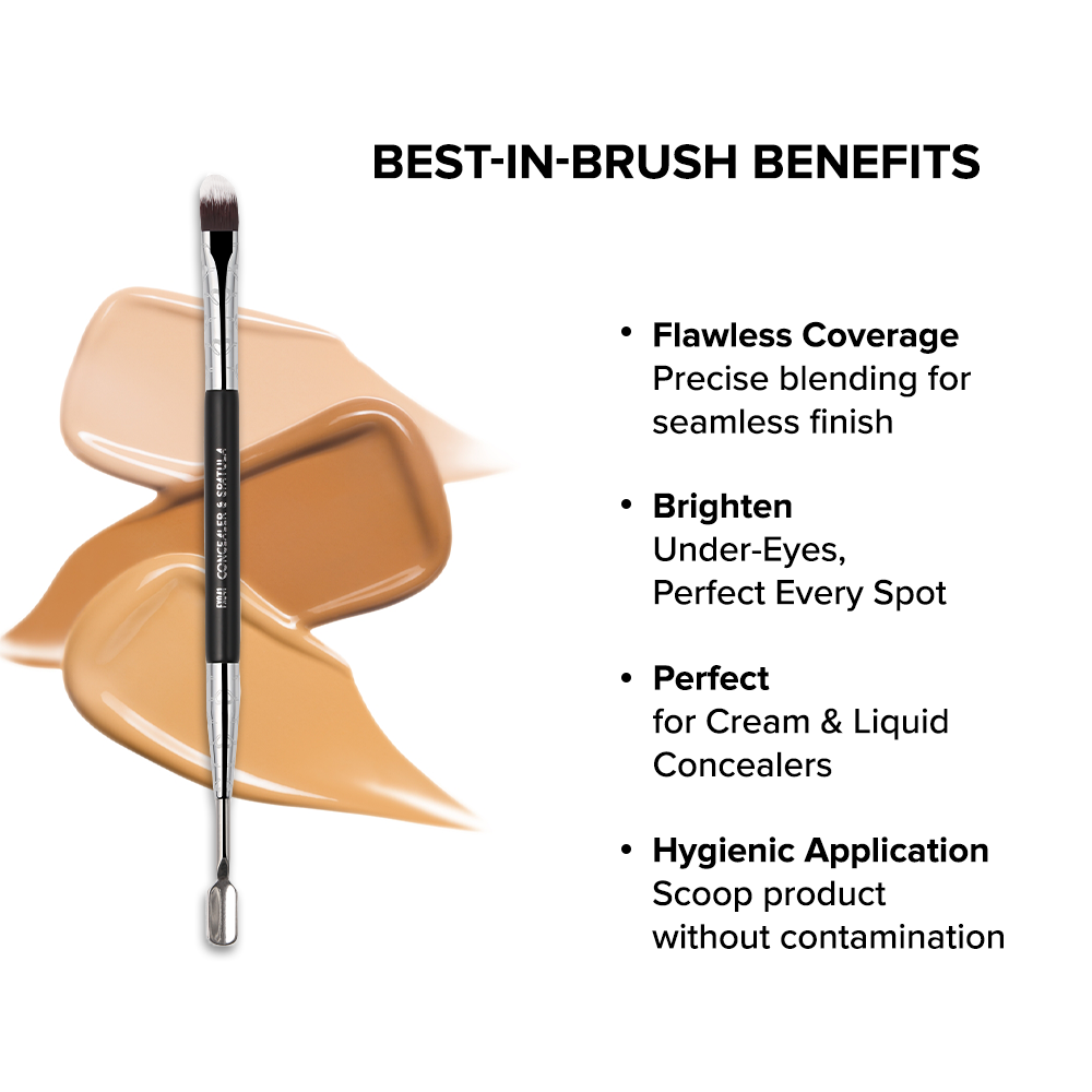 Academic Concealer Brush + Spatula - FX041