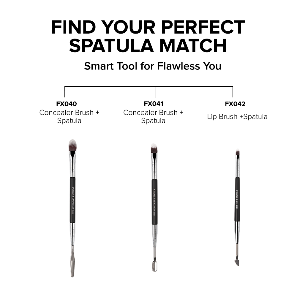 Academic Lip Brush + Spatula - FX042
