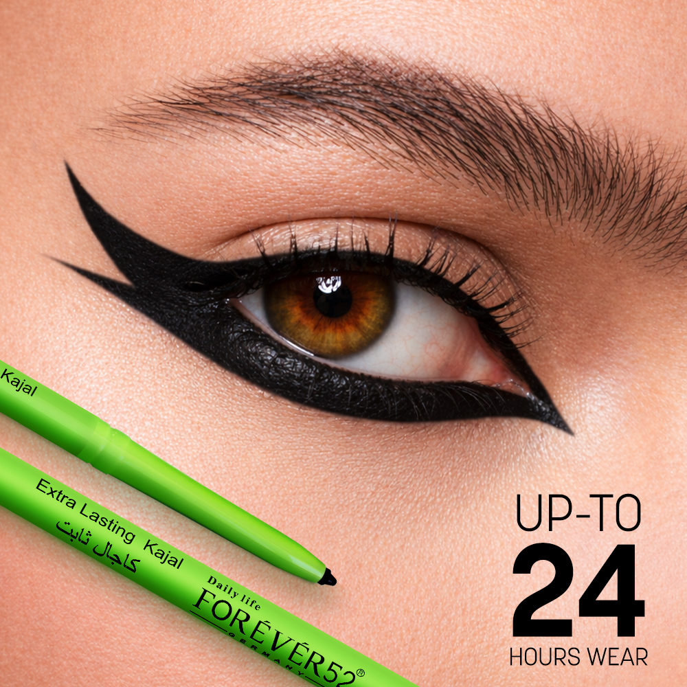 Amazonic Black Kajal Pencil, Pack of 2