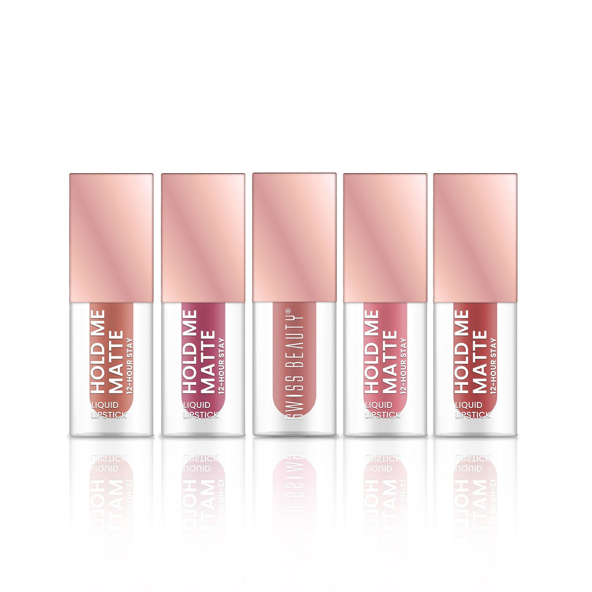 Hold Me Matte Mini Liquid Lipstick Pack Of 5