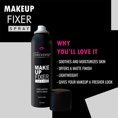 Makeup Fixer Spray Long lasting and Matte Finish - KMF001