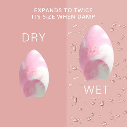 A Skin-Like Blend Contour & Baking Sponge