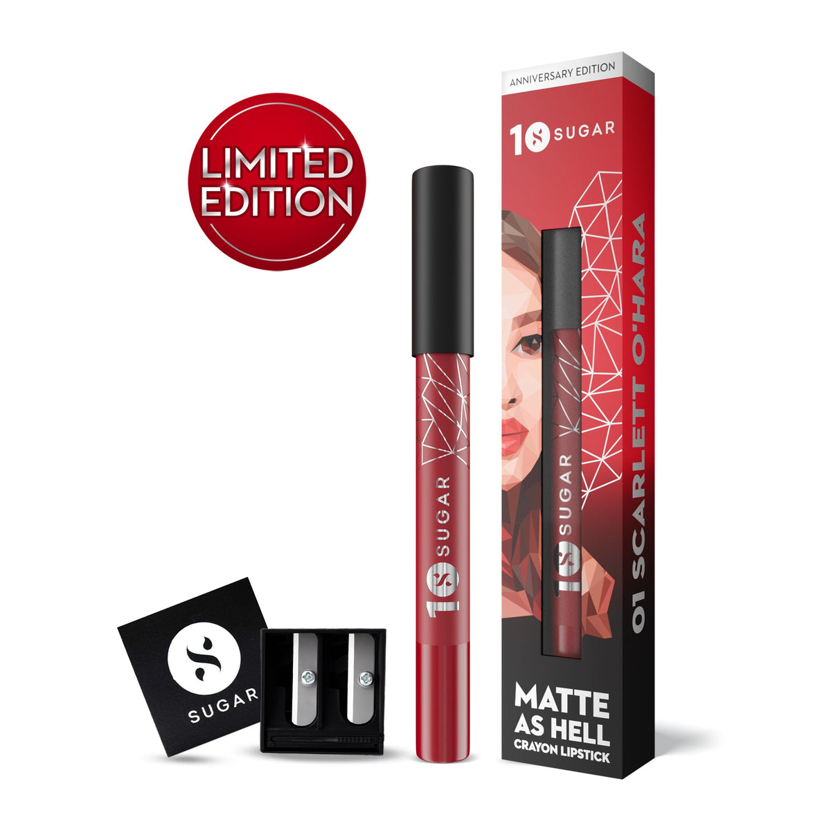 Matte As Hell Crayon Lipstick (Anniversary Edition)