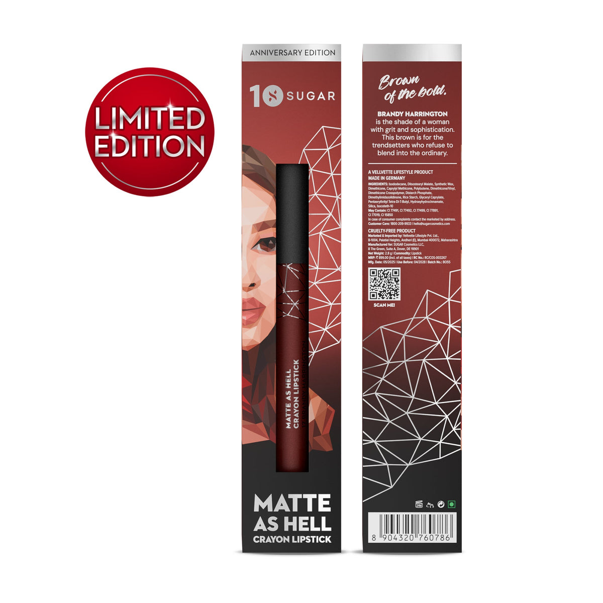 Matte As Hell Crayon Lipstick (Anniversary Edition)
