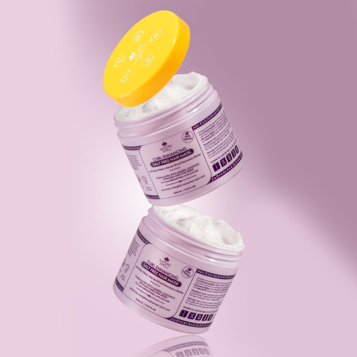 NATURE SPELL - CURL ENHANCING SALT FREE HAIR MASK 400ML