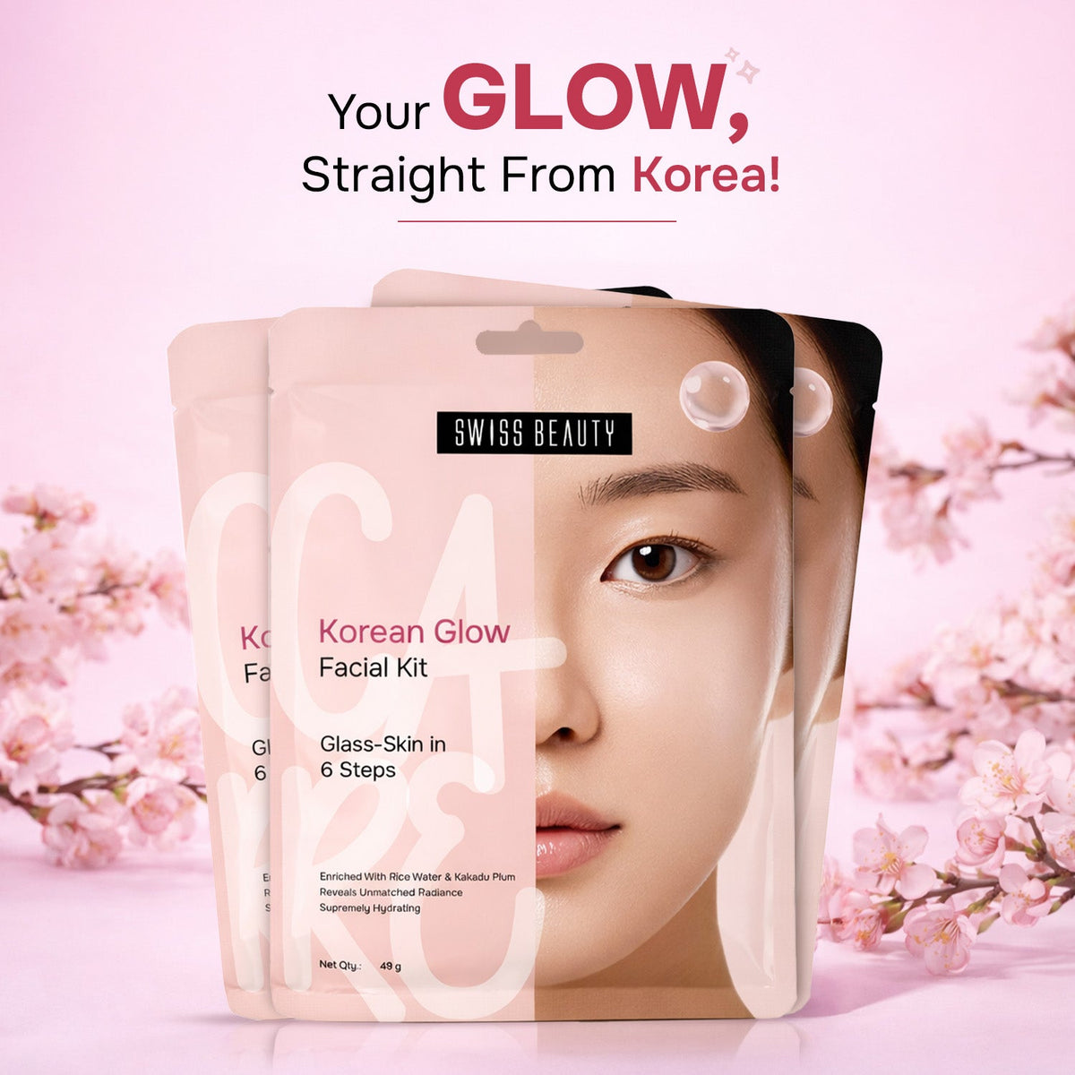 Tan-Free Glow & Korean Facial Set Duo