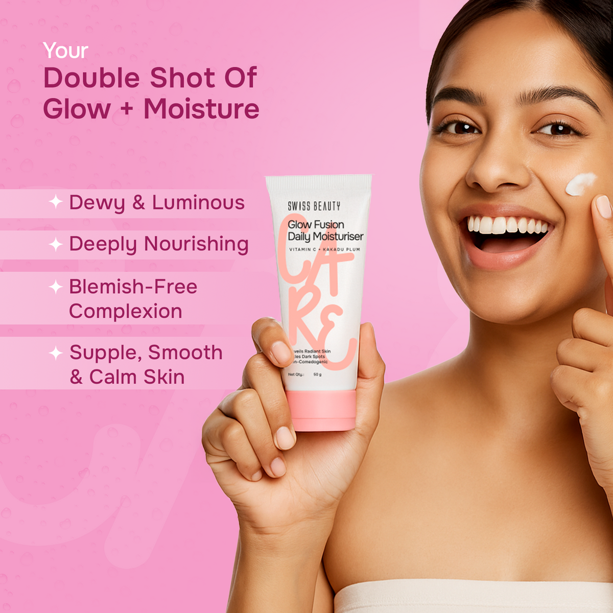 Care Glow Fusion Daily Moisturiser