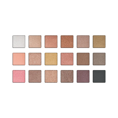 18 Color Eyeshadow Hd Textured