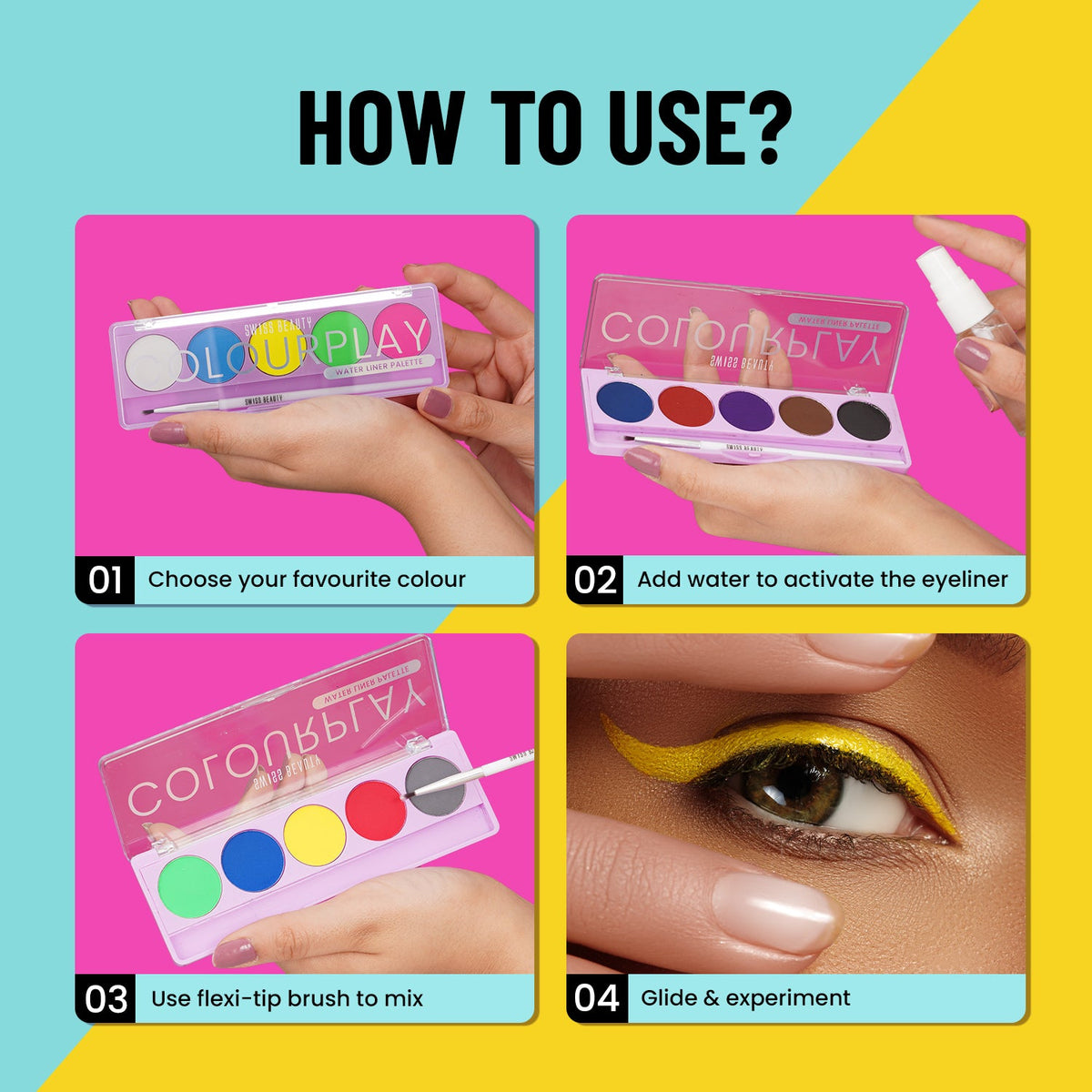 Colour Play Water Liner Palette