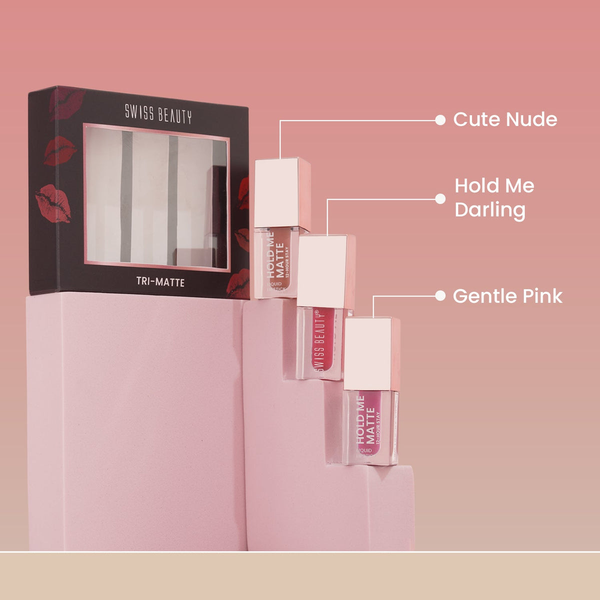 Tri-Matte Lipsticks