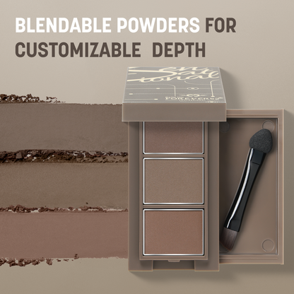 Sensational 3 Color Eyebrow Kit