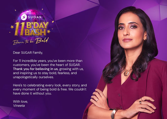 SUGAR 11th Birthday Card (Vineeta's Note)