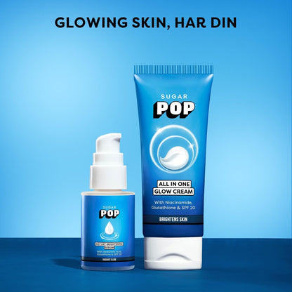 SUGAR POP Instant Brightening Serum with Hyaluronic Acid, Glutathione & SPF 20