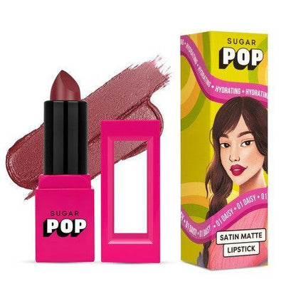 SUGAR POP Satin Matte Lipstick - 01 Daisy (Gift)