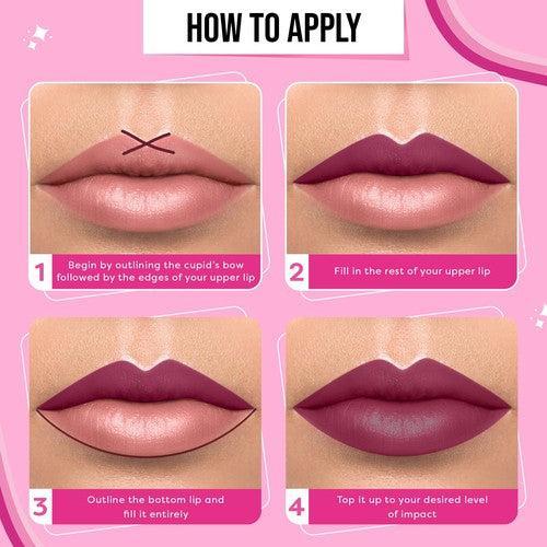 SUGAR POP Satin Matte Lipstick - 02 Lily