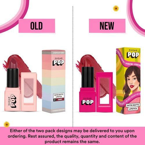 SUGAR POP Satin Matte Lipstick - 02 Lily