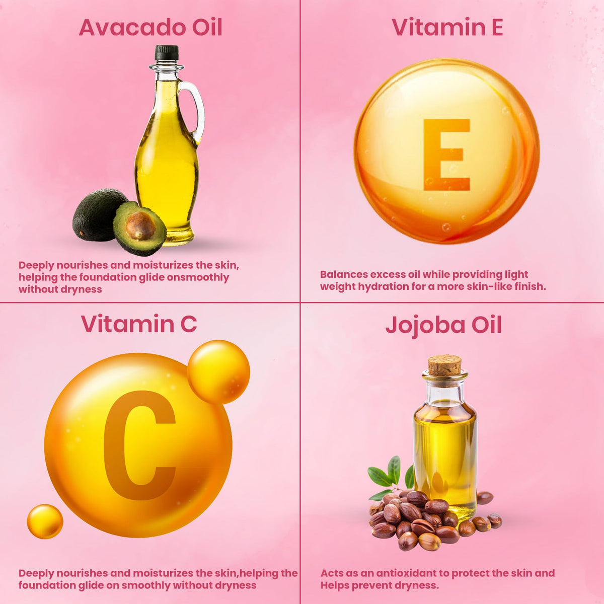 Jaquline USA The Dew Edit High Coverage Foundation (30 ml)- Tan 04
