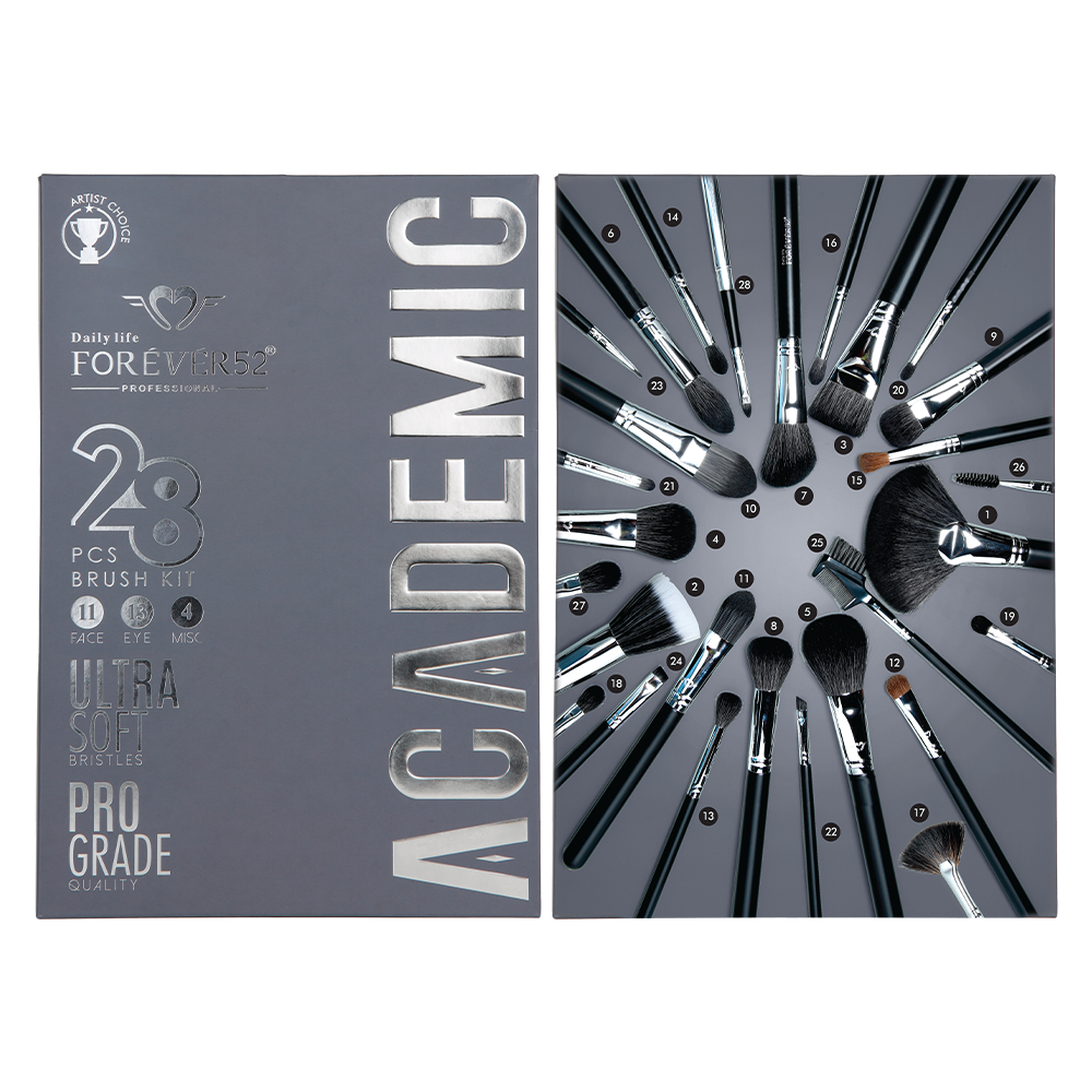 Academic 28 Pcs Brush Kit