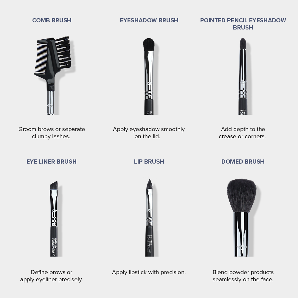 Academic 28 Pcs Brush Kit
