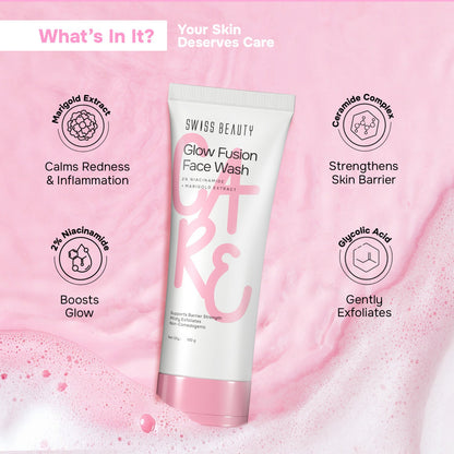 Care Glow Fusion Face Wash